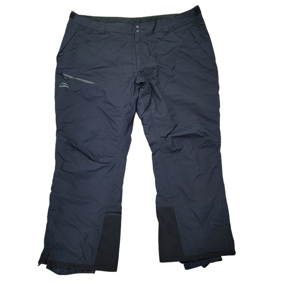 L.L.Bean Wildcat Waterproof Insulated Black Snow Ski Pants Women's Size 3X Plus